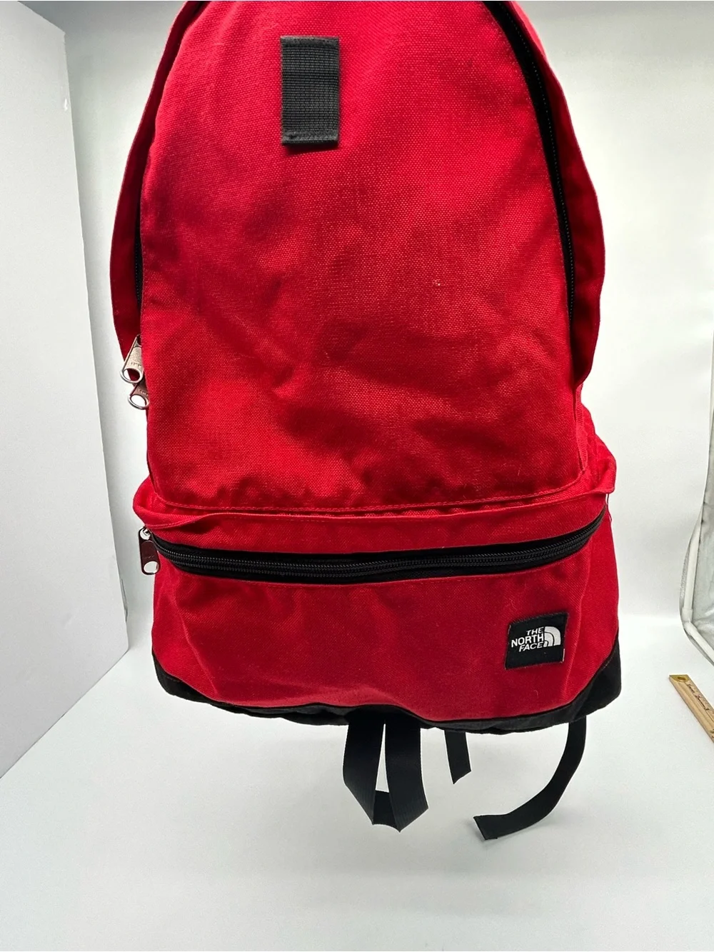 The North Face Red Everyday Backpack with Front Zip Pocket